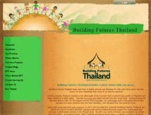 Tablet Screenshot of buildingfuturesthailand.org